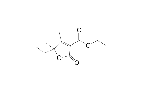 Ethyl 5-ethyl-2,5-dihydro-4,5-dimethyl-2-oxofuran-3-carboxylate