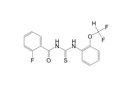 N-[2-(difluoromethoxy)phenyl]-N'-(2-fluorobenzoyl)thiourea