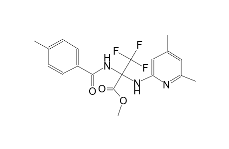 alanine, N-(4,6-dimethyl-2-pyridinyl)-3,3,3-trifluoro-2-[(4-methylbenzoyl)amino]-, methyl ester