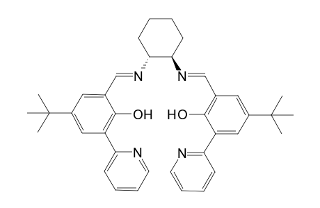 Bis-[5'-tert-Butyl-3'-(2"-pyridyl)salicylidene]-(R,R)-1,2-cyclohexanediamine