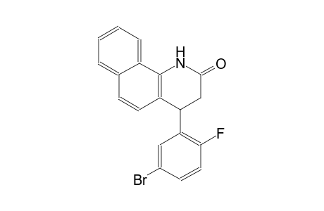 benzo[h]quinolin-2(1H)-one, 4-(5-bromo-2-fluorophenyl)-3,4-dihydro-