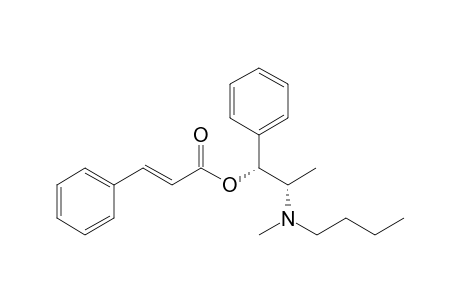 (+)-O-cinnamoyl-N-butylephedrine