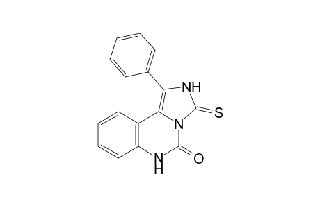 1-Phenyl-2,3-dihydro-3-thioxoimidazo[1,5-c]quinazolin-5(6H)-one