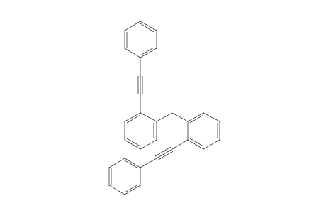 1-(2-phenylethynyl)-2-[2-(2-phenylethynyl)benzyl]benzene