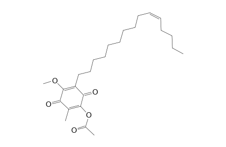 2-ACETOXY-5-METHOXY-6-METHYL-3-[(Z)-10'-PENTADECENYL]-1,4-BENZOQUINONE