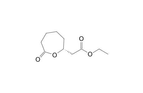 (R)-6-(Ethoxycarbonyl)methyl-7-oxacycloheptanone