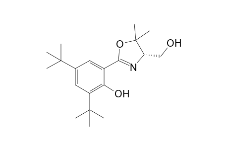 (4S)-4-Hydroxymethyl-5,5-dimethyl-2-[(2-hydroxy-3,5-di-tert-butyl)phenyl]-4,5-dihydro-1,3-oxazoline
