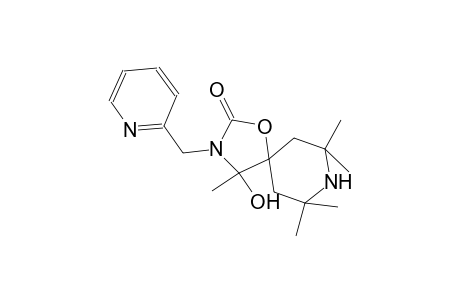 1-oxa-3,8-diazaspiro[4.5]decan-2-one, 4-hydroxy-4,7,7,9,9-pentamethyl-3-(2-pyridinylmethyl)-