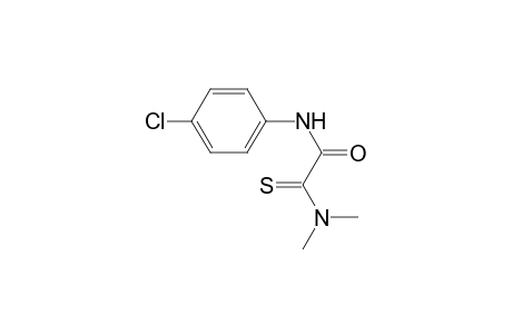 Acetamide, N-(4-chlorophenyl)-2-dimethylamino-2-thioxo-