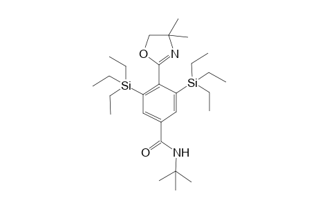 N-(tert-butyl)-4-(4,4-dimethyl-4,5-dihydrooxazol-2-yl)-3,5-bis(triethylsilyl)benzamide