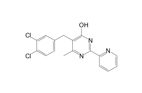 5-(3,4-dichlorobenzyl)-6-methyl-2-(2-pyridyl)-4-pyrimidinol