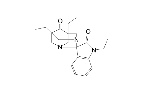 (5s,7s)-1',5,7-triethyl-1,3-diazaspiro[adamantane-2,3'-indoline]-2',6-dione