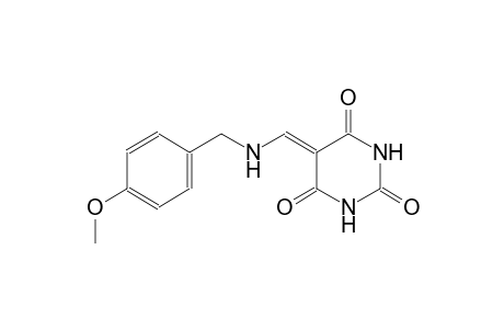 5-{[(4-methoxybenzyl)amino]methylene}-2,4,6(1H,3H,5H)-pyrimidinetrione