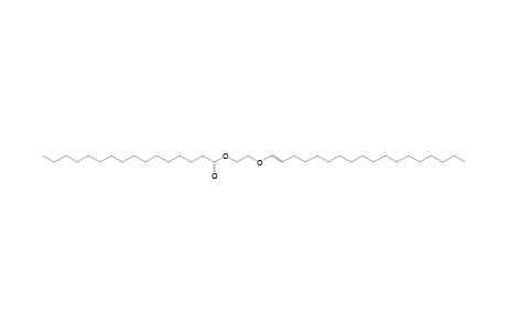 Palmitic acid, 2-(1-octadecenyloxy)ethyl ester, (E)-