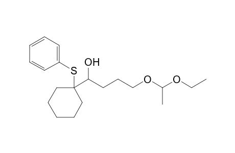 4-(1-Ethoxyethoxy)-1-(1-phenylsulfanylcyclohexyl)butan-1-ol