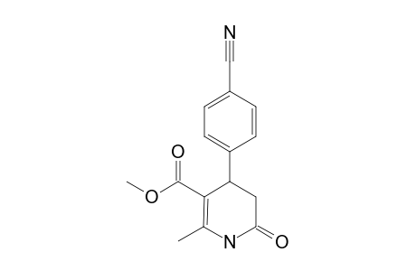 METHYL-4-(4-CYANOPHENYL)-6-METHYL-2-OXO-1,2,3,4-TETRAHYDROPYRIDINE-5-CARBOXYLATE
