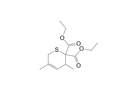 2H-Thiopyran-2,2-dicarboxylic Acid, 3,6-Dihydro-3,5dimethyl-, Diethyl Ester