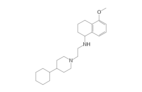 4-Cyclohexyl-1-[N-(5-methoxy-1,2,3,4-tetrahydronaphthalen-1-yl)-2-aminoethyl]piperidine