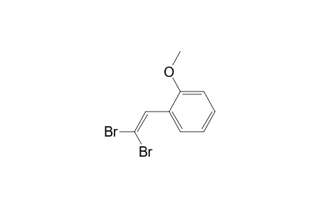 1-(2,2-dibromoethenyl)-2-methoxybenzene