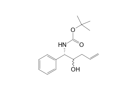 tert-Butyl (1S,2R)-and (1S,2S)-2-Hydroxy-1-phenyl-4-pentenylcarbamate