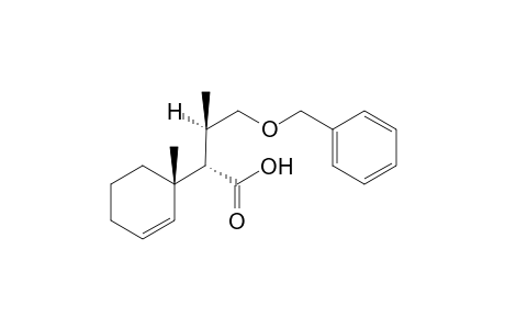 (2S,3R)-4-Benzyloxy-3-methyl-2-((1S)-1-methyl-2-cyclohexenylbutanoic acid