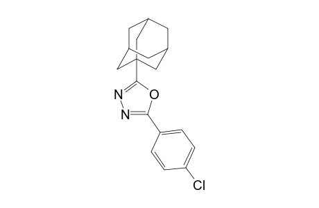 2-(1-Adamantyl)-5-(4-chlorophenyl)-1,3,4-oxadiazole