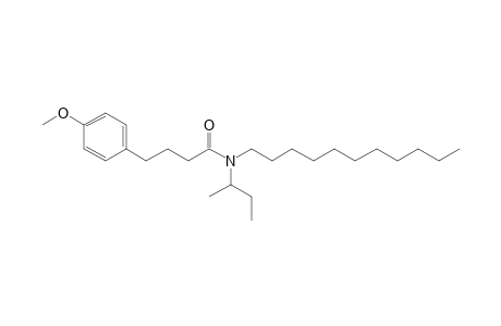 Butyramide, 4-(4-methoxyphenyl)-N-(2-butyl)-N-(undecyl)-