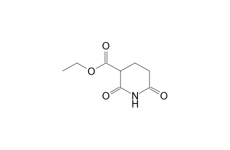 3-Piperidinecarboxylic acid, 2,6-dioxo-, ethyl ester