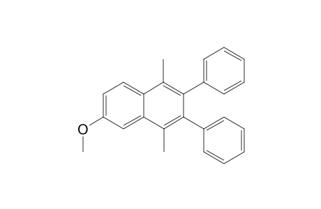 6-methoxy-1,4-dimethyl-2,3-diphenylnaphthalene