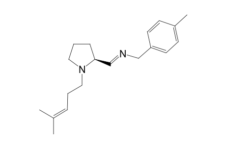 N-(4'-Methyl-3-pentenyl)-(S)-prolinal (4'-methylbenzyl)imine