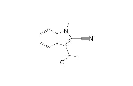 3-acetyl-1-methyl-2-indolecarbonitrile