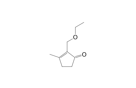 2-(ethoxymethyl)-3-methyl-2-cyclopenten-1-one