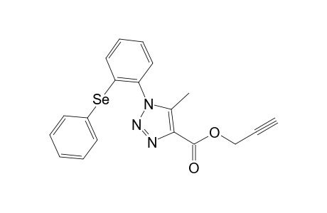 Prop-2-ynyl 5-methyl-1-(2-(phenylselanyl)phenyl)-1H-1,2,3-triazole-4-carboxylate
