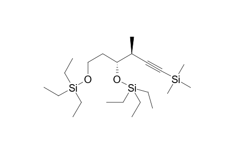 (R)-3,3,9,9-tetraethyl-5-((S)-4-(trimethylsilyl)but-3-yn-2-yl)-4,8-dioxa-3,9-disilaundecane
