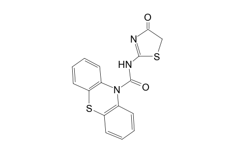 N-(4-oxo-4,5-dihydro-1,3-thiazol-2-yl)-10H-phenothiazine-10-carboxamide