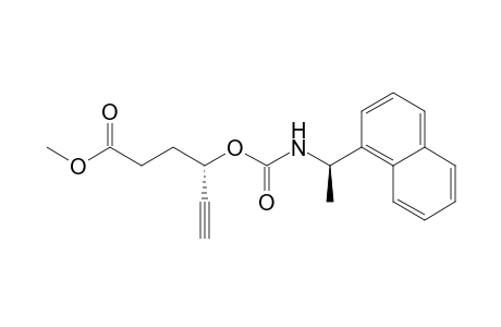 (S,R)-1-Ethynyl-3-carbomethoxypropyl N-[1-(1-Naphthyl)ethyl]carbamates