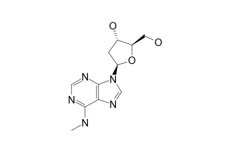 (2R,3S,5R)-5-(6-methylaminopurin-9-yl)-2-methylol-tetrahydrofuran-3-ol