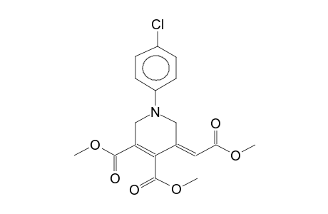 (5Z)-1-(4-chlorophenyl)-5-(2-keto-2-methoxy-ethylidene)-2,6-dihydropyridine-3,4-dicarboxylic acid dimethyl ester