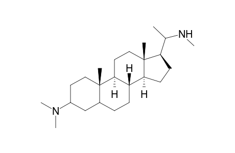 Pregnane-3,20-diamine, N3,N3,N20-trimethyl-, (3.beta.,5.beta.)-