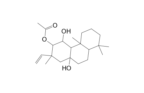 3,4,10a(1H)-Phenanthrenetriol, 2-ethenyldodecahydro-2,4b,8,8-tetramethyl-, 3-acetate, [2S-(2.alpha.,3.beta.,4.alpha.,4a.alpha.,4b.beta.,8a.alpha.,10a.beta.)]-