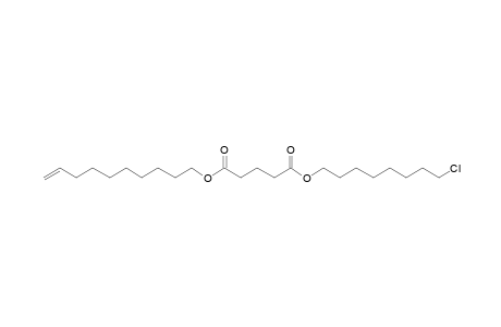 Glutaric acid, 8-chlorooctyl dec-9-enyl ester