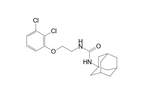 Urea, N-[2-(2,3-dichlorophenoxy)ethyl]-N'-tricyclo[3.3.1.1(3,7)]dec-1-yl-