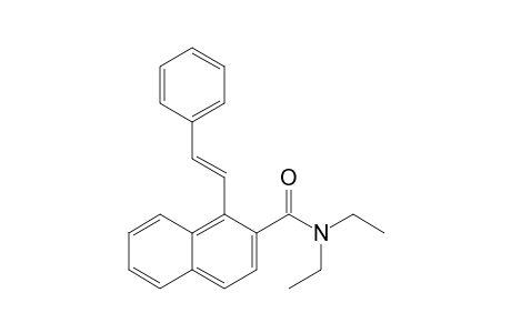 (E)-N,N-Diethyl-1-styryl-2-naphthamide