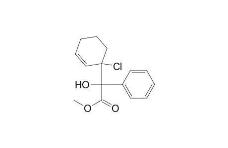 Benzeneacetic acid, .alpha.-(1-chloro-2-cyclohexen-1-yl)-.alpha.-hydroxy-, methyl ester