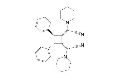 2-[(3S,4S)-2-[cyano(1-piperidyl)methylene]-3,4-diphenyl-cyclobutylidene]-2-(1-piperidyl)acetonitrile