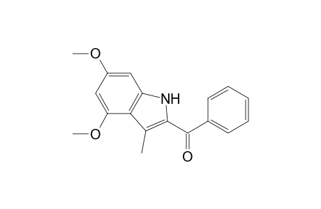 2-Benzoyl-4,6-dimethoxy-3-methylindole
