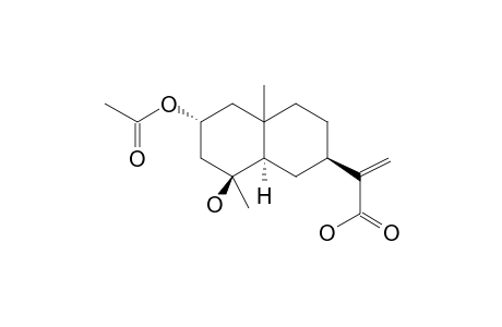 2-ALPHA-ACETOXY-4-EPI-ILICIC-ACID