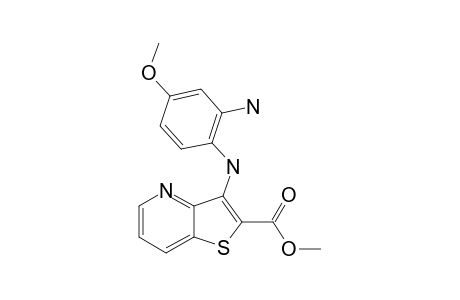 METHYL-3-(2-AMINO-4-METHOXYPHENYL-AMINO)-THIENO-[3,2-B]-PYRIDINE-2-CARBOXYLATE