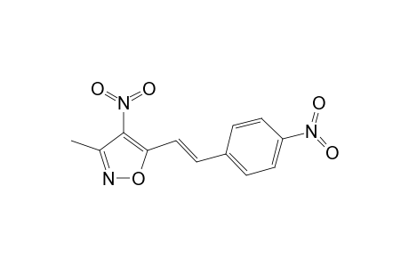 Isoxazole, 3-methyl-4-nitro-5-[2-(4-nitrophenyl)ethenyl]-