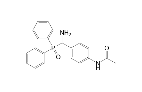 Acetamide, N-[4-[amino(diphenylphosphinyl)methyl]phenyl]-